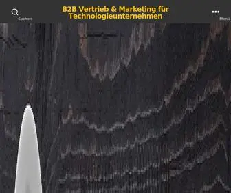 ING-VMT.de(Wir unterstützen KMUs in komplexen Industriebranchen in allen Phasen im Vertrieb und Marketing) Screenshot