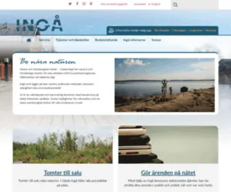 Inga.fi(Första sidan) Screenshot