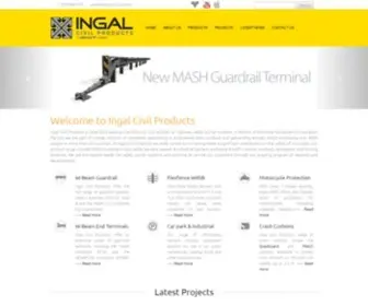 Ingalcivil.com.au(Ingal Civil Products) Screenshot