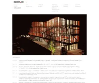 Ingarden-Ewy.com.pl(INGARDEN & EWY ARCHITEKCI) Screenshot