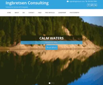 Ingbretsen.com(Professional Services & Photography) Screenshot