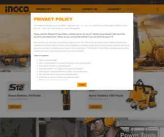 Ingco.com(INGCO®) Screenshot