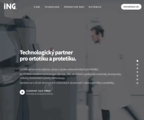 Ingcorporation.cz(ING Corporation) Screenshot
