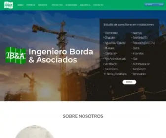 Ingeborda.com.ar(Estudio de consultores en Instalaciones) Screenshot