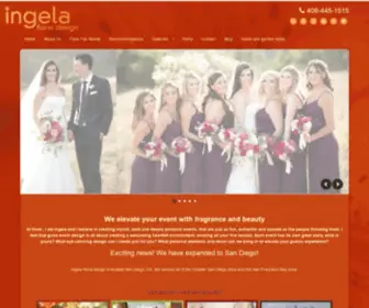 Ingelafloral.com(At Ingela Floral Design we strive to make each event and wedding unique. Every event) Screenshot