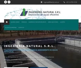 Ingenat.com.ar(Ingeniería Natural S.R.L) Screenshot