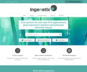 Ingenetix.com(Life Science) Screenshot