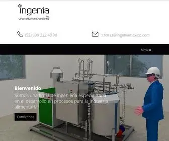 Ingeniamexico.com(Ingenia M) Screenshot