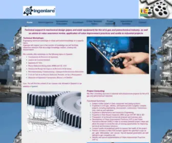 Ingeniare.net(Web Page Website X5) Screenshot