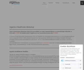 Ingenico-Shop.de(Worldline Healthcare Webshop) Screenshot