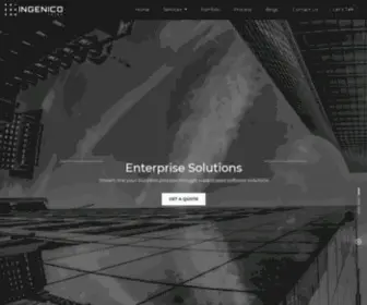 Ingenicotribe.com(Imagination to Reality) Screenshot