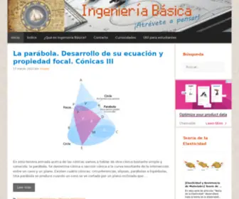 Ingenieriabasica.es(Ingeniería Básica) Screenshot