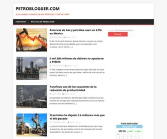 Ingenieriadepetroleo.com(Blog sobre la Industria del Petróleo y Gas Natural) Screenshot