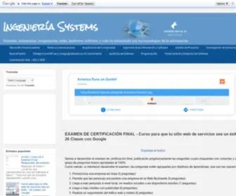 Ingenieriasystems.com(Ingeniería) Screenshot