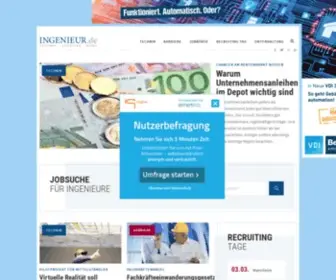 Ingenieur.de(Jobbörse) Screenshot