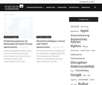 Ingenieurversteher.de(Informative Artikel und Experten) Screenshot