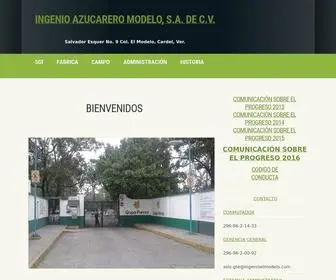 Ingenioelmodelo.com.mx(INGENIO EL MODELO) Screenshot