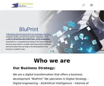 Ingeniousbluprint.com(We are a digital transformation) Screenshot
