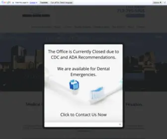Ingeniousdentistry.com(Houston Dentist) Screenshot