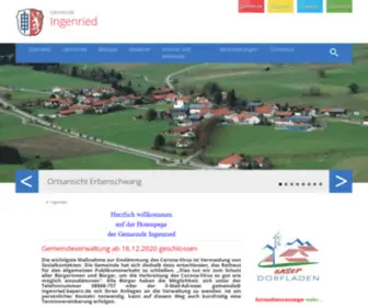Ingenried.de(Ingenried: Ingenried) Screenshot