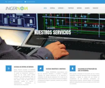 Ingernova.es(Bienvenido a Ingernova) Screenshot