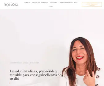 Ingesaez.es(Inge Sáez) Screenshot