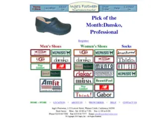 Ingesfootwear.com(Ingesfootwear) Screenshot