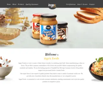 Ingexfoods.com(Ingex Foods) Screenshot