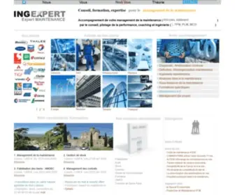 Ingexpert.com(MAINTENANCE: conseil) Screenshot