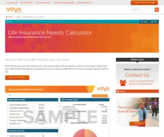 Ingforlife.com(Life Insurance by ING) Screenshot