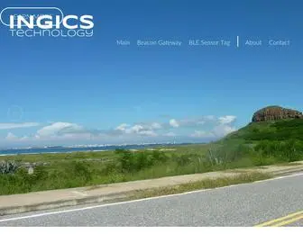 Ingics.com(WiFi, BLE, IoT solution provider) Screenshot