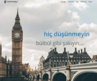 Ingilizcekonusalim.com(Telefonda ya da Skype ile İngilizce) Screenshot