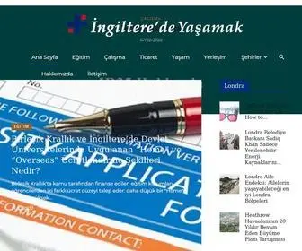 Ingilteredeyasamak.com(Ana Sayfa) Screenshot