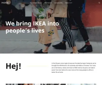 Ingka.com(Ingka Group) Screenshot
