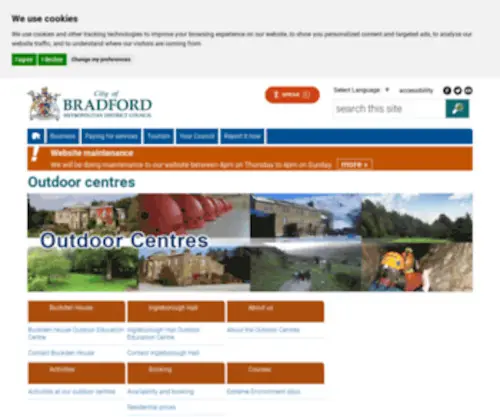 Ingleboro.co.uk(Outdoor centres) Screenshot