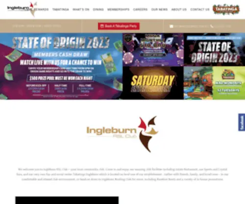 Ingleburnrsl.com.au(Ingleburn RSL) Screenshot