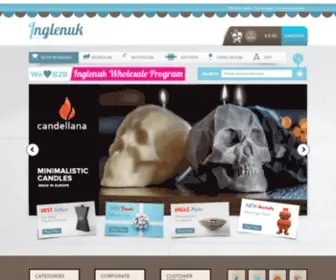 Inglenuk.com(Unique home decoration) Screenshot