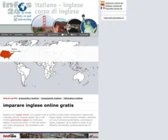 Inglese-Online.de(Imparare inglese online) Screenshot
