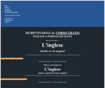 Inglesein3Giorni.com(Webinar Gratis) Screenshot