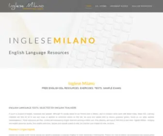 Inglesemilano.it(Inglese Milano) Screenshot