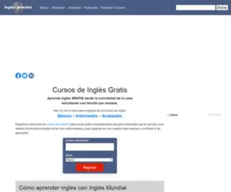 Inglesmundial.com(Cursos de Inglés Gratis) Screenshot