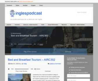 Inglespodcast.com(Los audio podcasts de La Mansión del Inglés) Screenshot