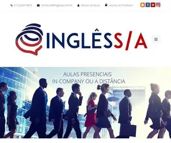 Inglessa.com.br(Inglês) Screenshot