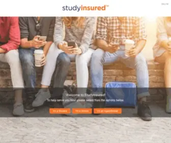 Inglestudents.com(Study Insured) Screenshot