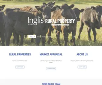 Inglisproperty.com.au(Inglis Rural Property specialises in real estate in New South Wales (NSW)) Screenshot