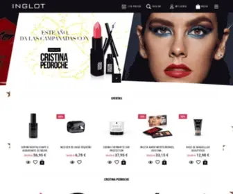 Inglotcosmeticos.es(Maquillaje, Cuidado de la piel, Brochas y Accesorios profesionales) Screenshot