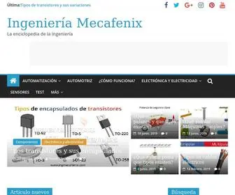 Ingmecafenix.com(Ingeniería Mecafenix) Screenshot