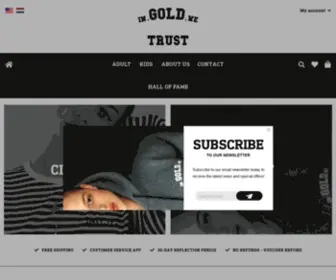 Ingoldwetrust-Official.com(In Gold We Trust) Screenshot