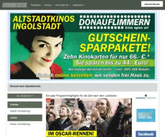 Ingolstadt-Altstadtkinos.de(Kino in Ingolstadt) Screenshot