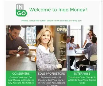 Ingomoney.com(Ingo Money) Screenshot